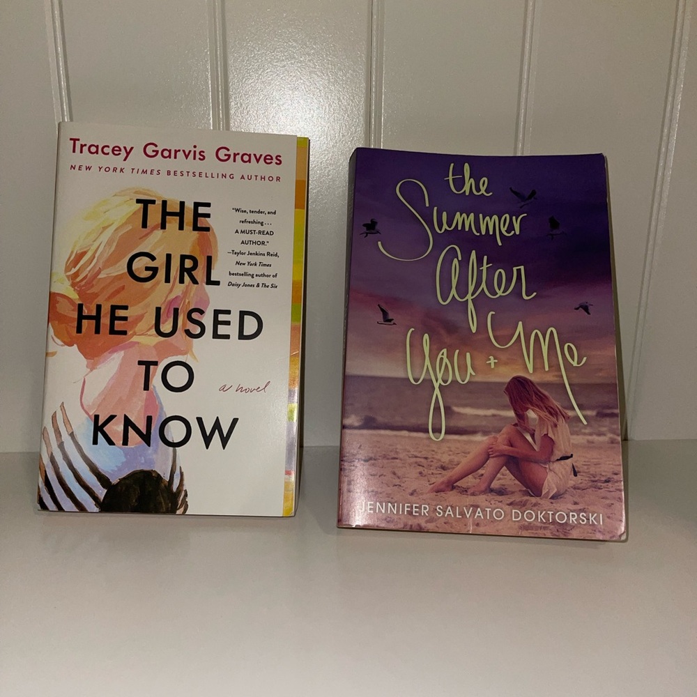 YA - The Girl He Used to Know and The Summer After You & Me Books